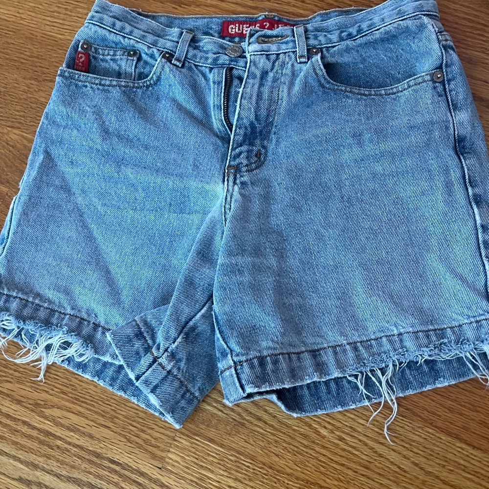 Vintage guess jean shorts